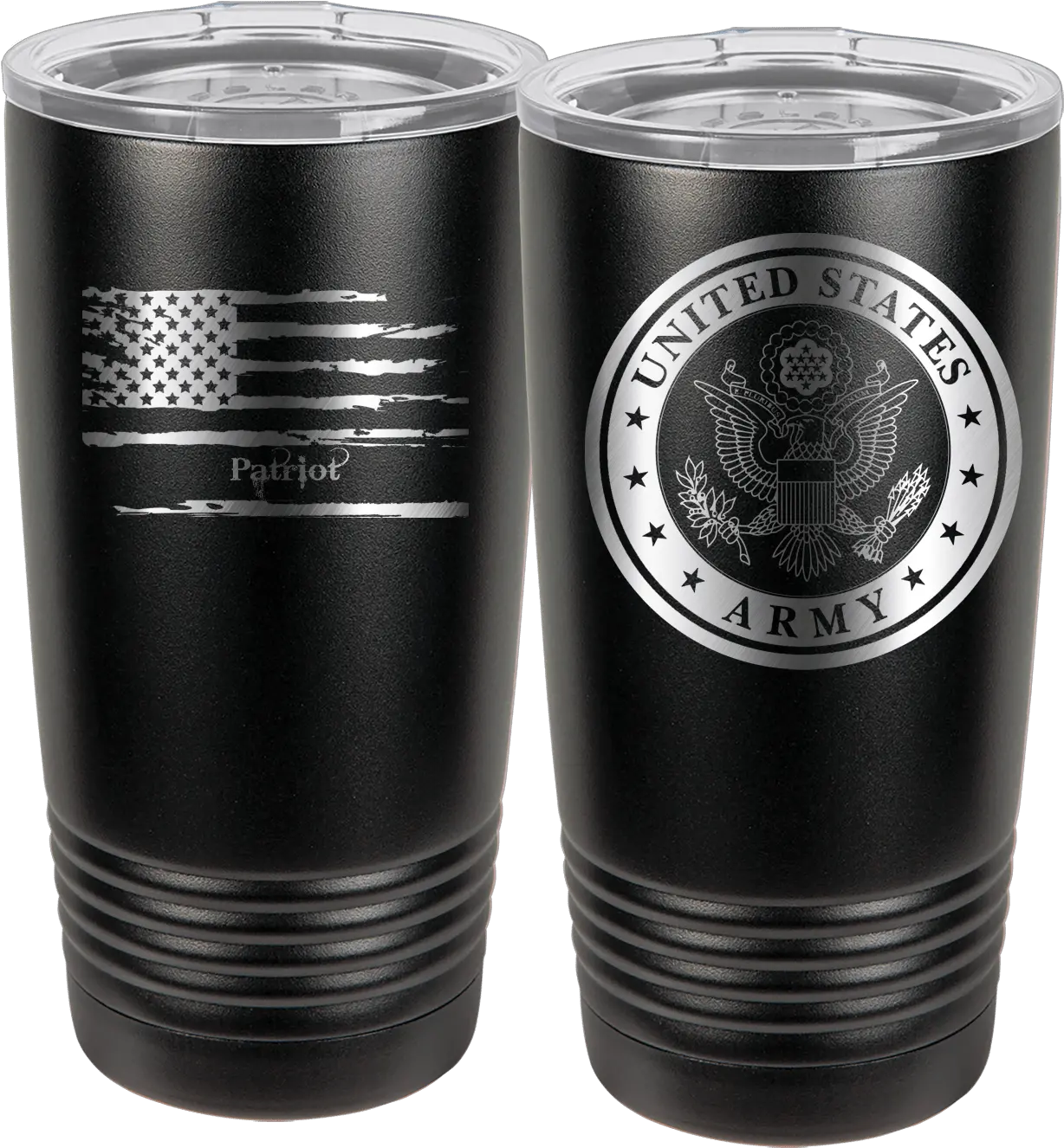 20 Oz Black United States Armysealflag Tumbler Tumbler Png Lt Flag Icon