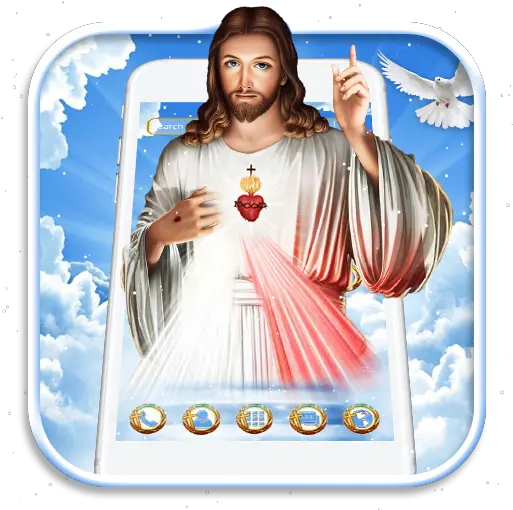 Lord Jesus Christ Theme Apk 114 Download Apk Latest Version Christian Cross Png Jesus Christ Icon Images