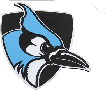 Johns Hopkins Blue Jays 3d Logo Fan Foam Gotta Have It Johns Hopkins Stickers Png Blue Jays Logo Png