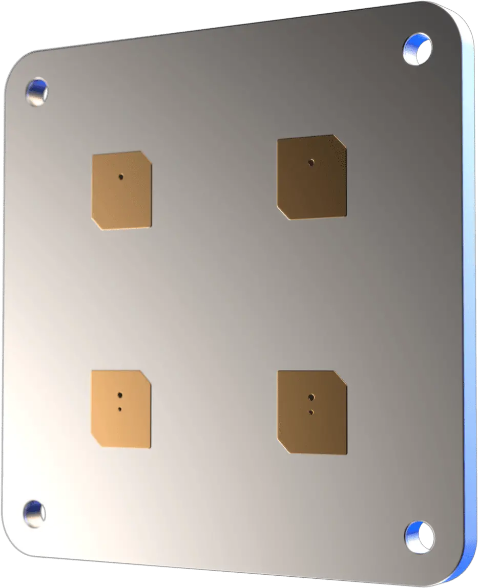 X Band 2x2 Patch Array Antenna Array Png Patch Panel Icon