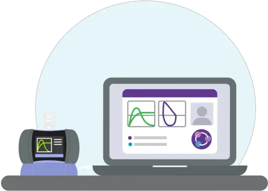 Portable Spirometry Machine U0026 Pc Spirometer Easyone Air Technology Applications Png Pc Engine Icon