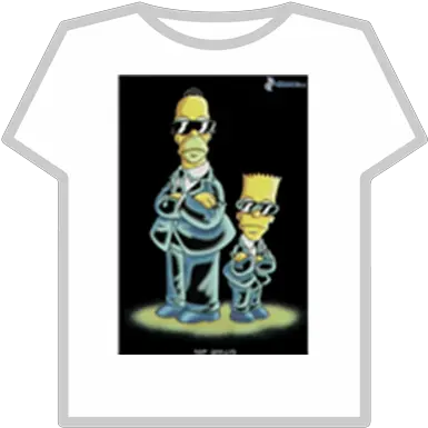 Los Simpsonhomersimpsonbartsimpsonmafia12 Roblox Foxy T Shirt Roblox Png Los Simpson Png