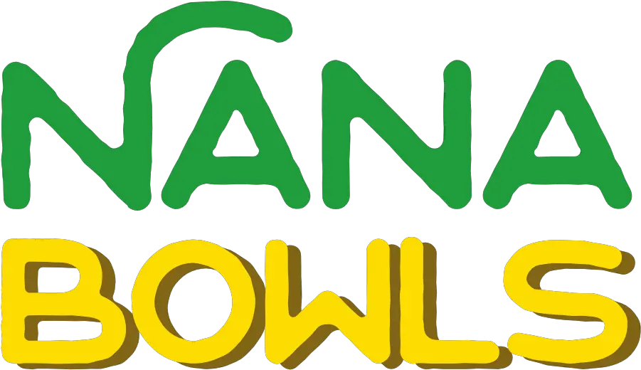 Cafe Logo Design For Nana Bowls Horizontal Png Fs Logo