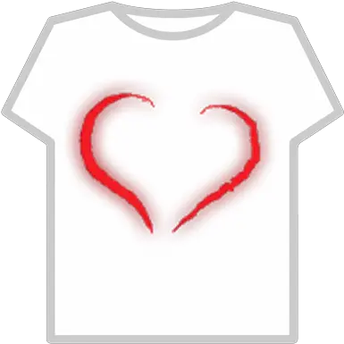 Heart Scratches Roblox Instagram T Shirt Png Scratches Transparent