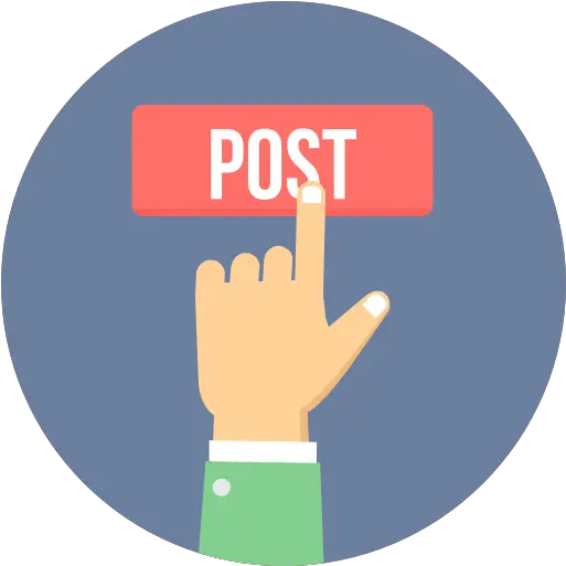 Post Social Media Posting Icon Png Post It Png