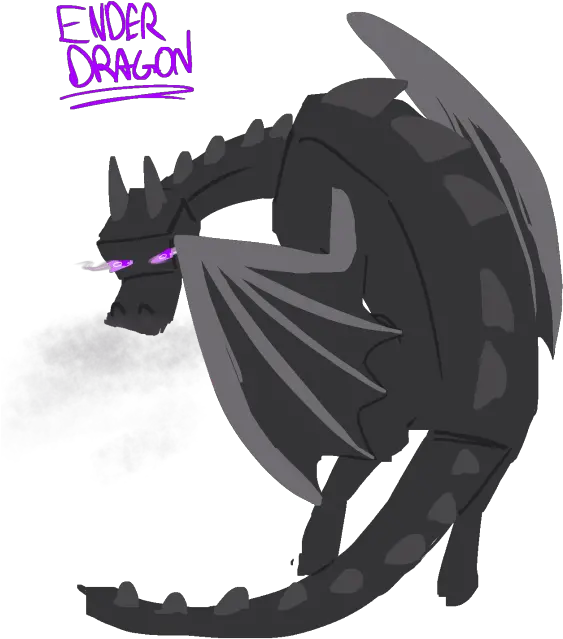 The Enderdragon Illustration Png Ender Dragon Png