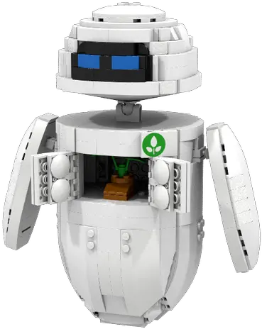 Wall E Companion Eve Build Lego Lego Wall E Eve Png Wall E Png