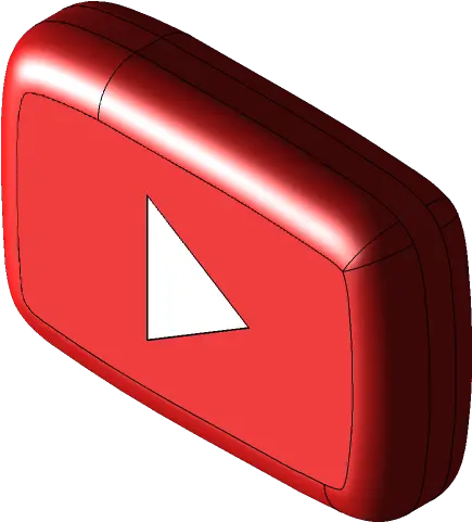 Youtube Logo Youtube Logo 3d Png Youtube Logo Pic