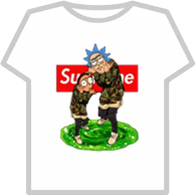 Randmsupremepng Roblox Rick And Morty Gift Supreme Png