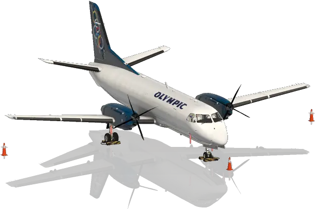 Saab 340 Olympic Cargo Fictional Aircraft Skins Xplane11 Saab 340b Cargo Png Kargo Icon