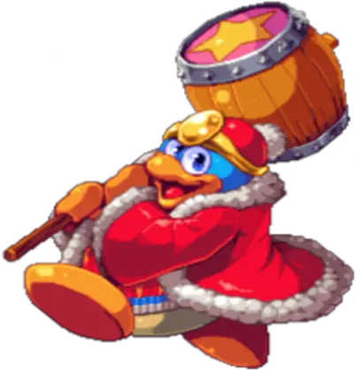 King Dedede Roblox Smash Bros Pixel Art Part 1 Png King Dedede Png