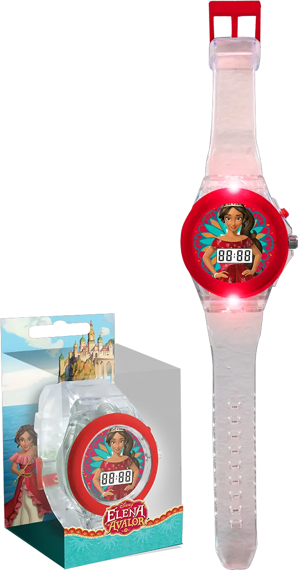 Elena Of Avalor Digital Wrishwatch With Led Lights Reloj De Elena De Avalor Png Elena Of Avalor Png