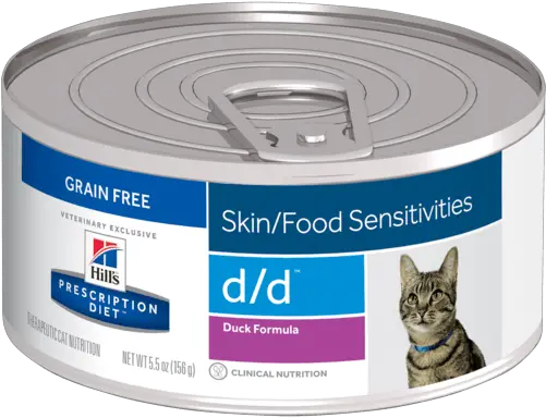 Hillu0027s Prescription Diet Dd Feline Duck Formula Canned Hills D D Feline Canned Png D Transparent