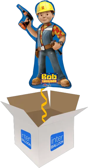 Bob The Builder Balloon Transparent Png Transparent 80th Birthday Clipart Bob The Builder Transparent