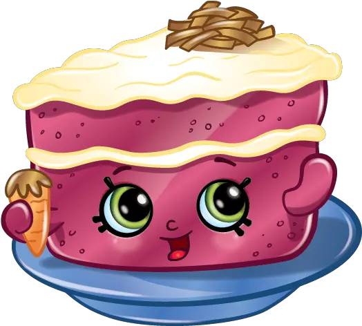 Cake Clipart Shopkin Shopkins Cara Carrot Cake 577x496 Shopkins Cara Carrot Cake Png Shopkins Logo Png