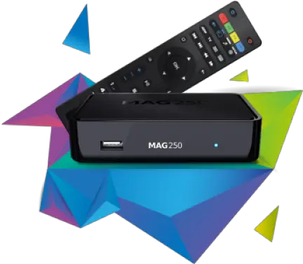 Mag 250 Micro Hd Mpeg4 Iptv Set Top Box Internet Tv Box Iptv Smart Tv Install Apk Png Tv Box Png