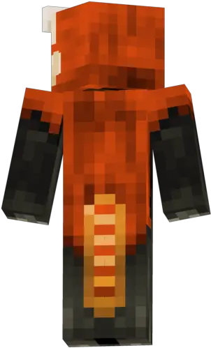 Download Hd Wtsyjpng Red Panda Skin Minecraft Png Skin De Minecraft Red Panda Red Panda Transparent