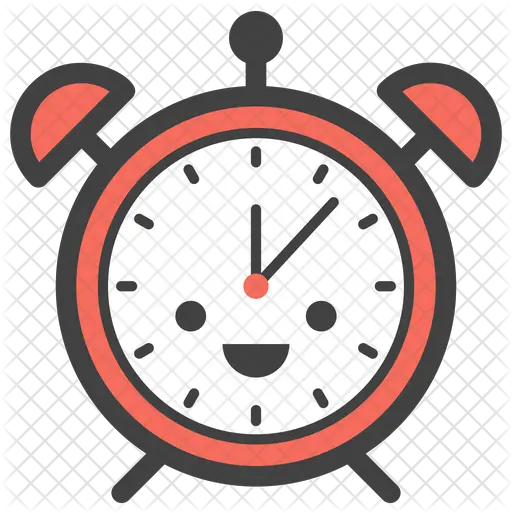 Alarm Clock Emoji Icon Clock Flat Design Png Alarm Png