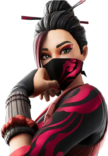 Fortnite Red Jade Skin Characters Red Jade Fortnite Skin Png Fortnite Skin Png