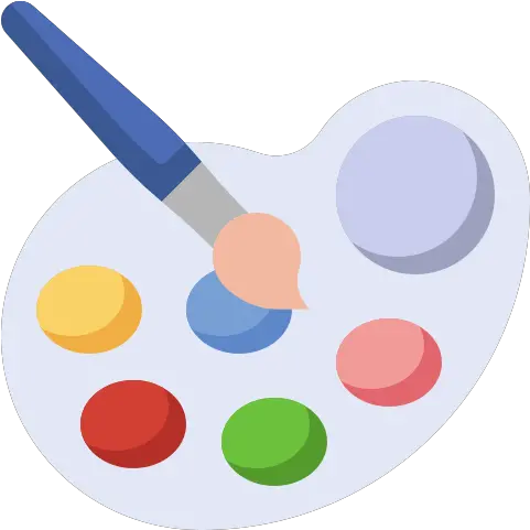 Paint Palette Free Art Icons Dot Png Paint Pallet Icon