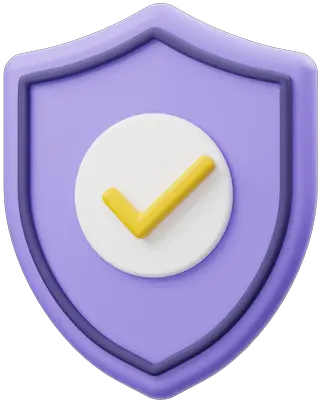 Premium Verified Security 3d Illustration Download In Png Check Icon