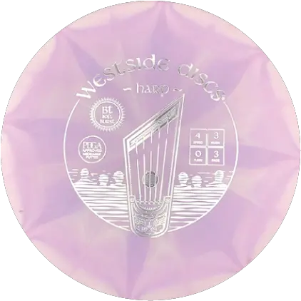 Harp Putt And Approach Bt Soft Burst Plastic Light Purple 175g Cd Png Burst Png