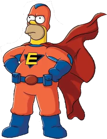 Superhero Hd Transparent U0026 Png Clipart Free Download Ywd Homer The Whopper Superhero Png