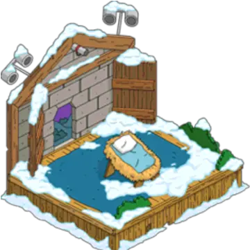 Nativity Scene The Simpsons Tapped Out Wiki Fandom Snow Png Nativity Png