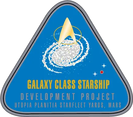 Galaxy Galaxy Class Png United Federation Of Planets Logo