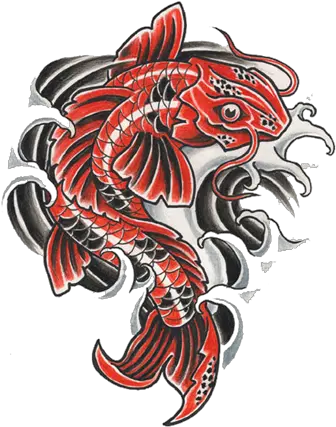 Fish Tattoos Png Transparent Images Koi Fish Tattoo Png Tattoo Png Transparent