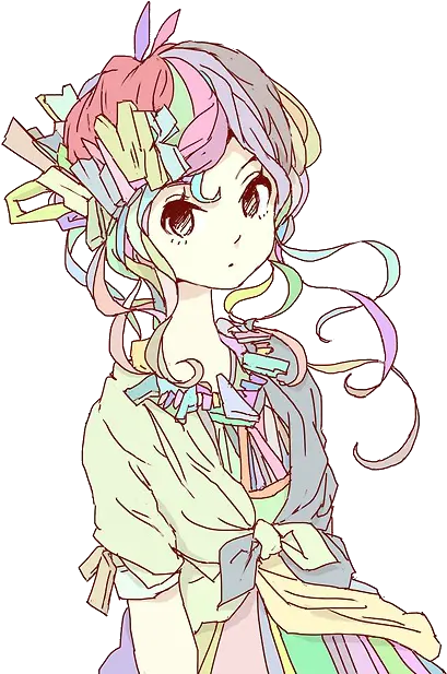 Pin Anime Transparent Female Line Art Png Cute Anime Icon Tumblr