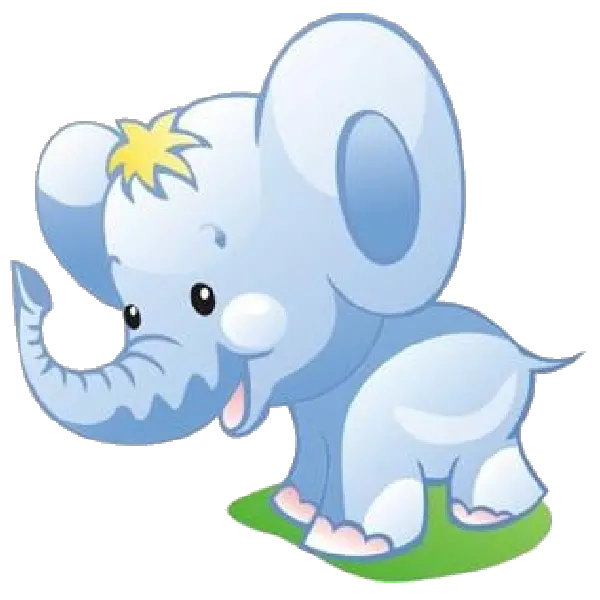 Baby Elephant Clipart Png Baby Elephant In Cartoon Elephant Clipart Transparent Background