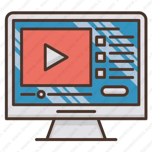 Download Webinar Vector Icon Television Set Png Webinar Icon