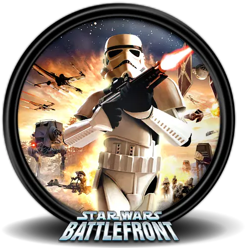 Star Wars Battlefront New 1 Icon Mega Games Pack 39 Star Wars Battlefront 2004 Png Star Wars Rebel Icon