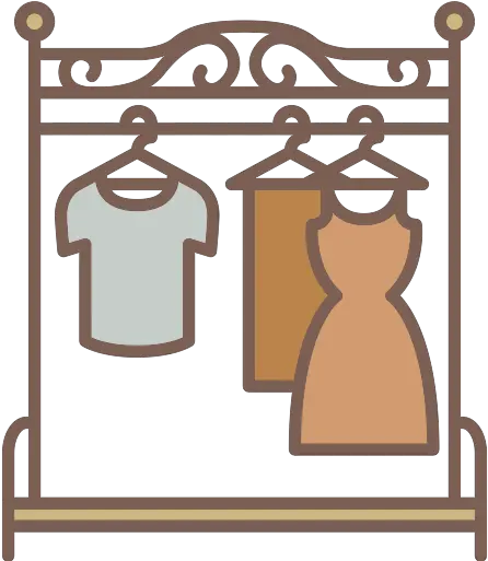 Clothes Rack Vector Svg Icon 5 Png Repo Free Png Icons Arara De Roupas Clipart Rack Icon