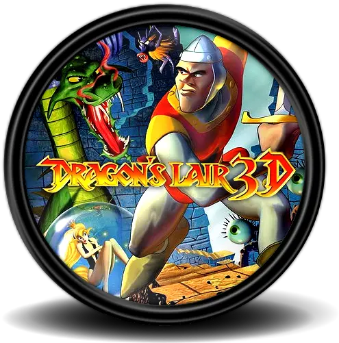 Dragons Lair 3d 1 Icon Mega Games Pack 37 Icons Lair 3d Special Edition Ps2 Png Vista Mouse Icon