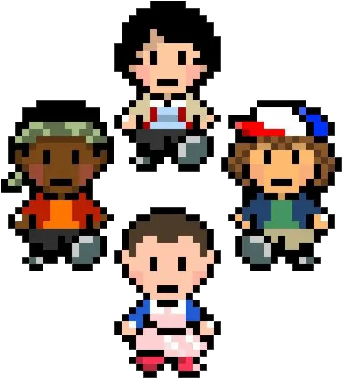 Stranger Things Png Transparent Images All Stranger Things Characters Pixel Stranger Things Logo Transparent