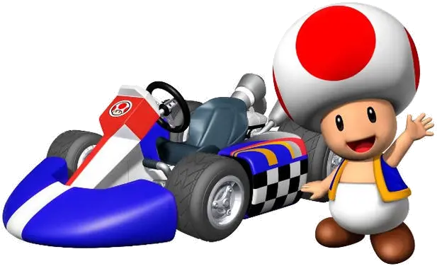 Toad Mario Kart Wii Toad Png Mario Kart Transparent