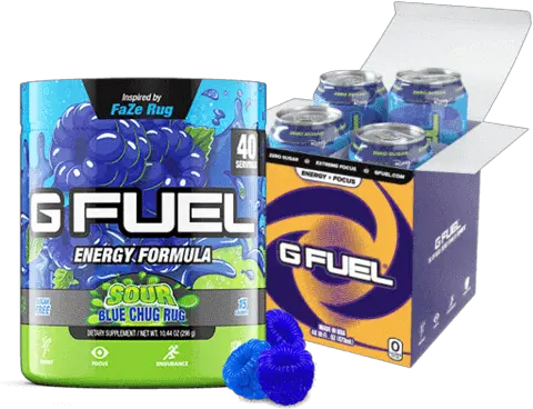 Faze Rugs Sour Blue Chug Rug G Fuel Is G Fuel Blue Chug Rug Png Faze Rug Logo