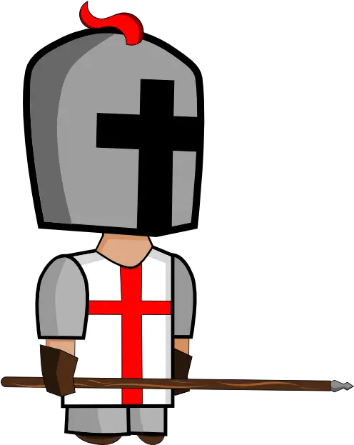 Vector Knight Crusader Png Royalty Free Knight Transparent Cartoon Walking Crusader Png