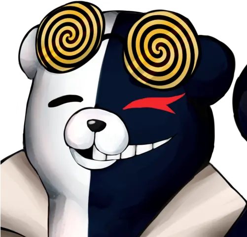 Download Default Monokuma Jrl Rewind Ronpa Full Size Png Cartoon Monokuma Png