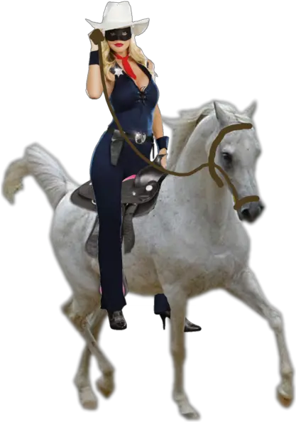 Girl Girl On Horse Png Horse Transparent