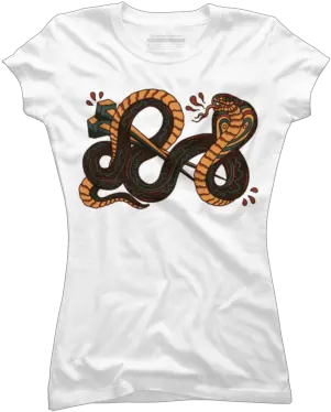 Tattoo Juniorsu0027 T Shirts Design By Humans Png Snake Transparent