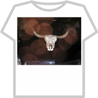 Cow Skull Of Doom Roblox Red Adidas Roblox T Shirt Png Cow Skull Png