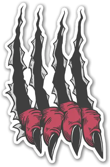 Satán Scratch Stickerapp Arañazos De Lobo Png Claw Scratch Png