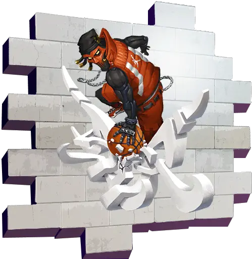 Slam Dunk Spray Fortnite Wiki Fortnite Sprays Png Dunk Png