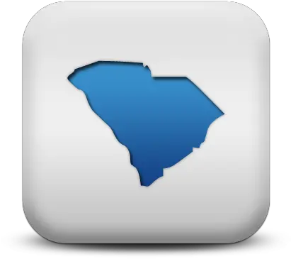 South Carolina Coverage Marine Underwriters Boat Insurance Matte Blue And White Square Icon State Png White Square Icon