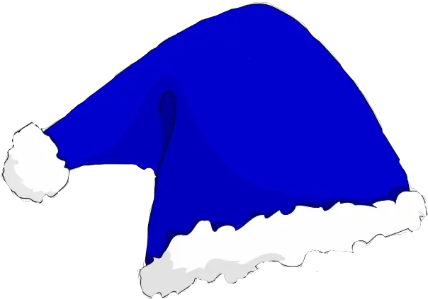 Download Hd Elf Clipart Green Santa Hat Blue Santa Claus Cartoon Christmas Hat Png Christmas Hat Png