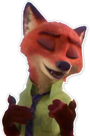 Nick Wilde Telegram Stickers Fictional Character Png Nick Wilde Png