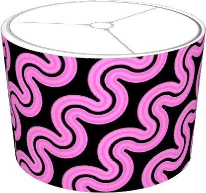 Download Pink Wavy Lines Lampshade Png Image With No Bangle Wavy Lines Png